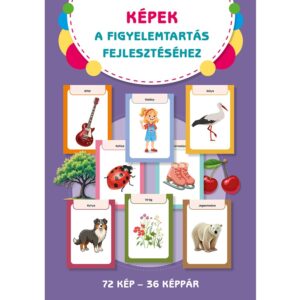 Szemléltető képek: A figyelemtartást fejlesztő munkafüzethez