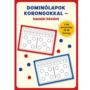 Dominólap 2 db + 20 db korong (tanulói készlet)